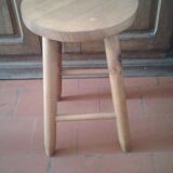 Pine wood stool