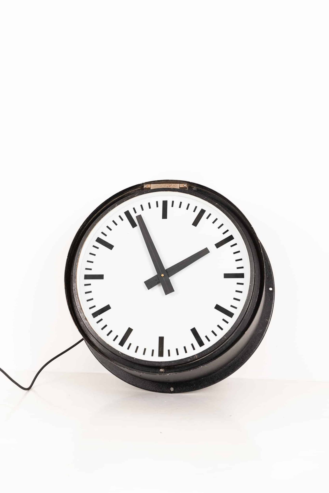 18" Illuminated Gents of Leicester Station Clock