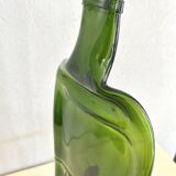 Plat en verre forme bouteille, 34 cm