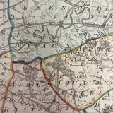 Carte Ancienne Seine-et-Marne