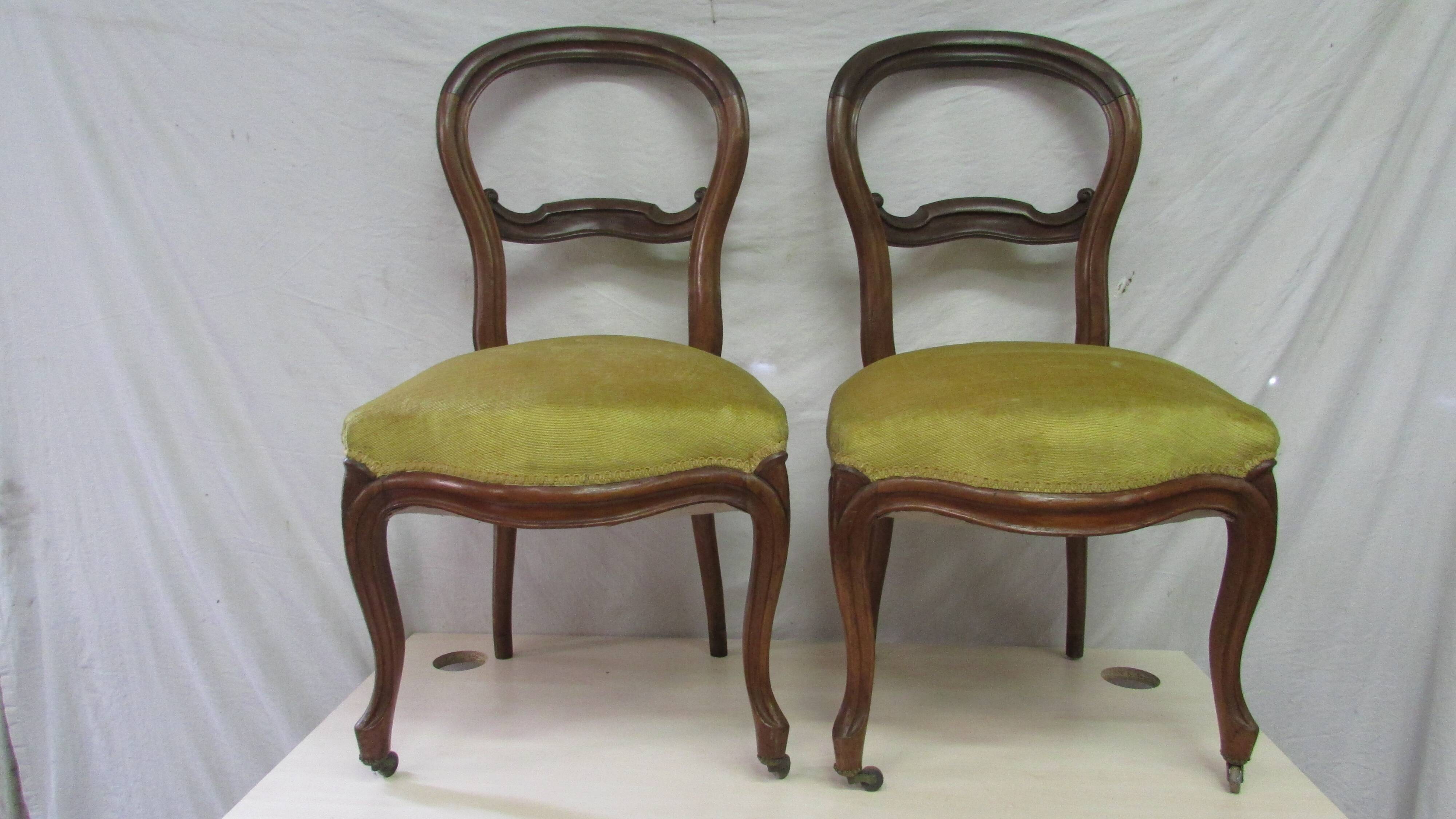 Pair of Louis Philippe chairs
