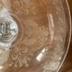 6 Mismatched Engraved Champagne Glasses