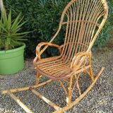 Rocking chair rotin