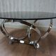 Mid-Century Space Age Round Coffee Table by Knut Hesterberg, 1960s