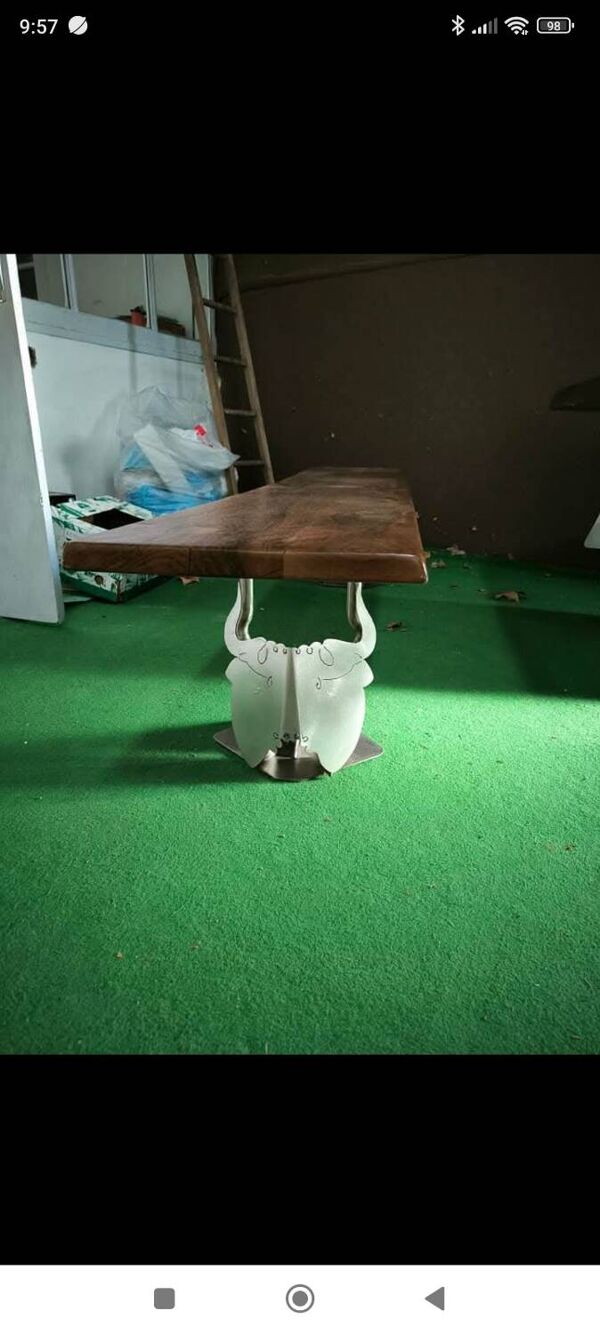 Banc noyer et inox 1980