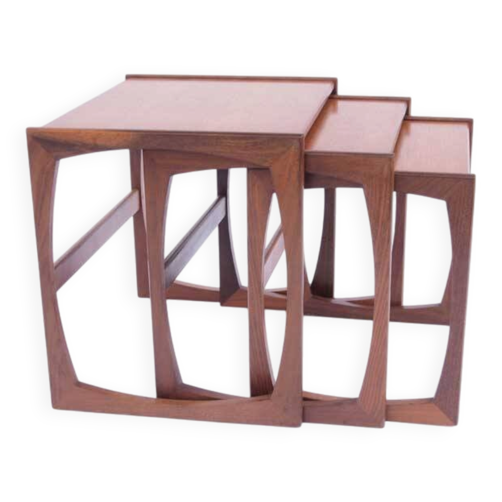 Gplan vintage nesting tables set