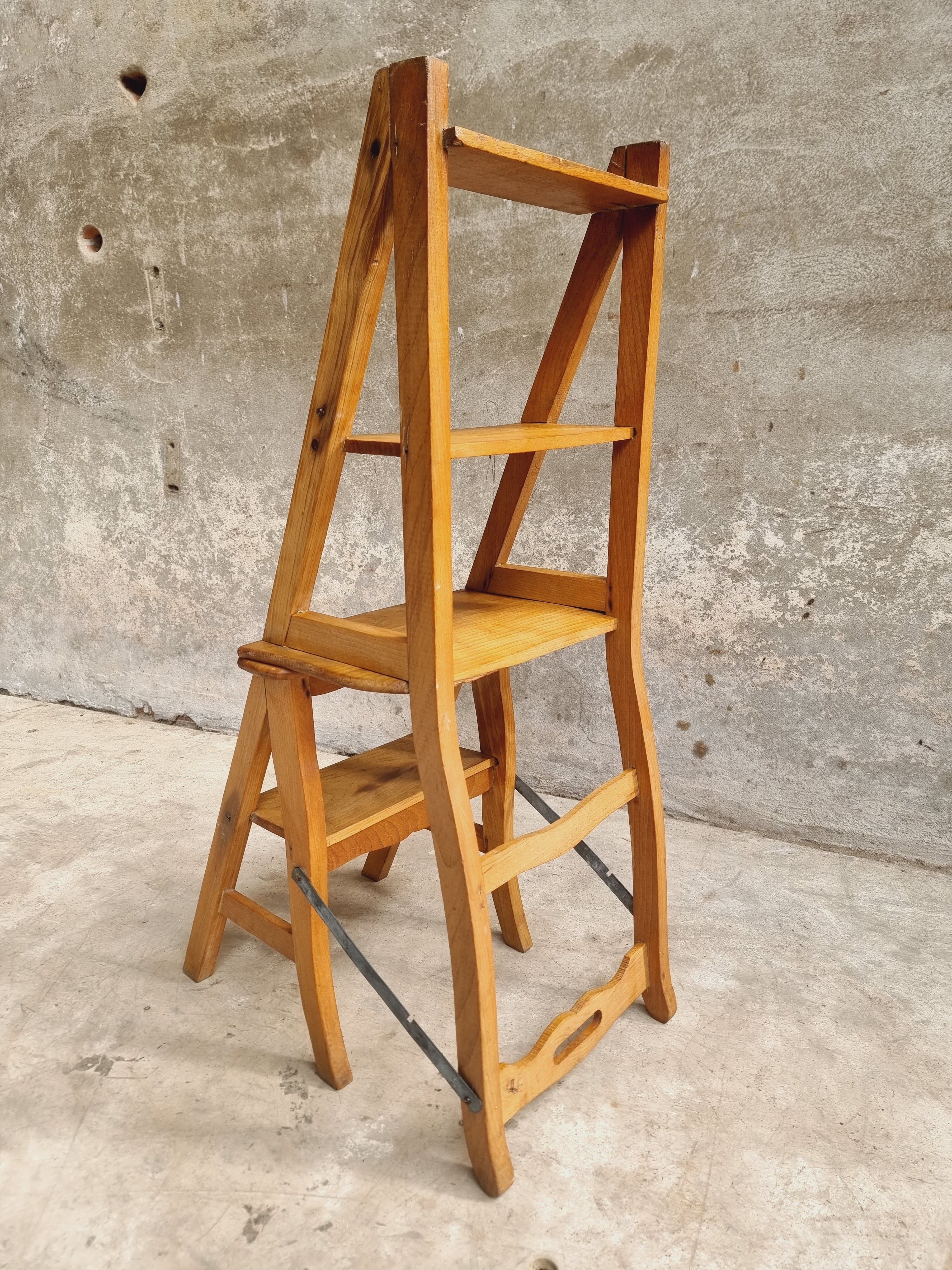 Stair chair in beech 50s