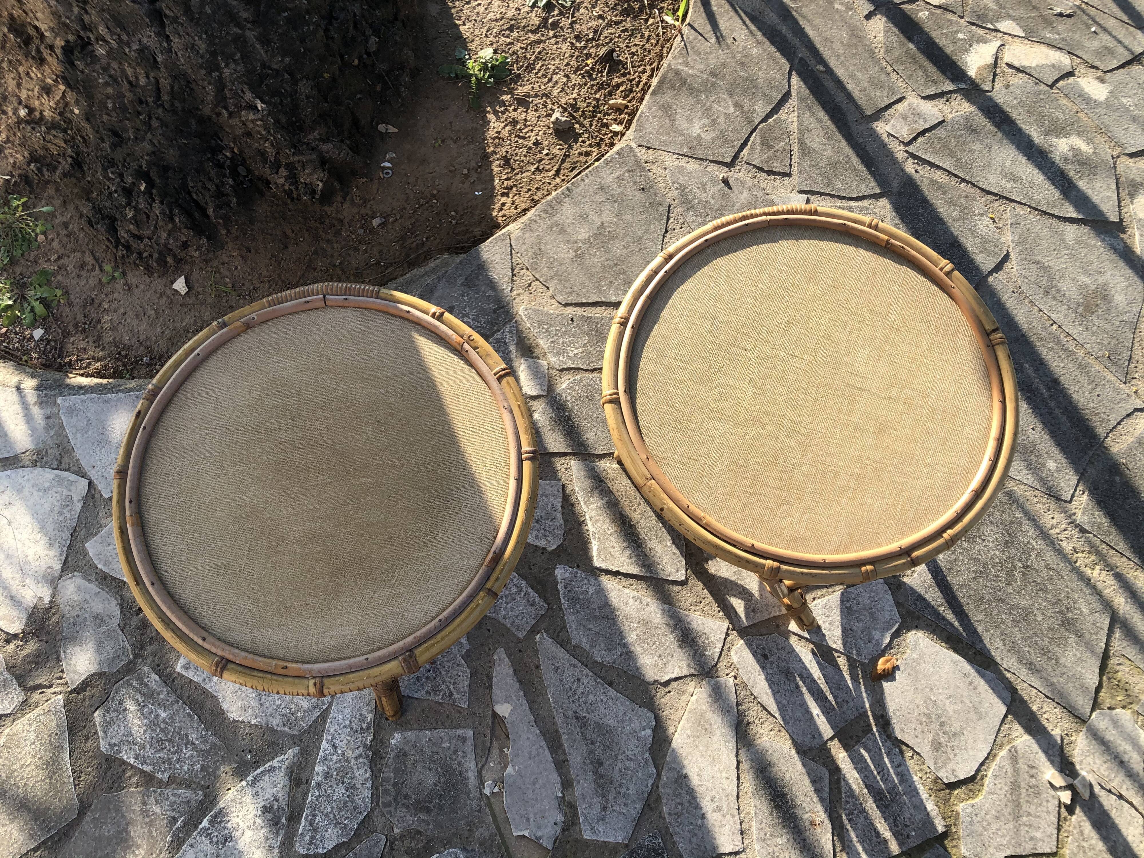 Pair of side tables