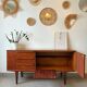 Vintage Scandinavian teak sideboard