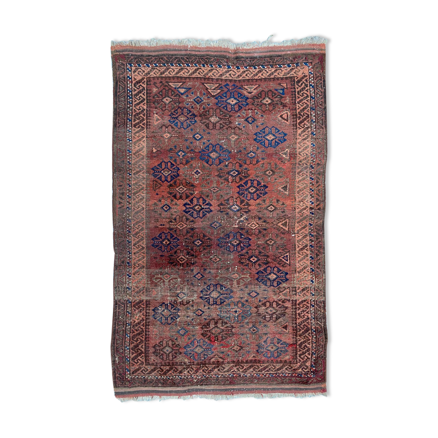 Old carpet Afghan Belutch 85x136 cm