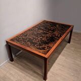 Table scandinave basse en teck