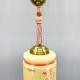 Suspension Art Déco peinte à la main, Allemagne, années 1920