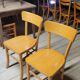 Pair of old bistro chairs, 1950s