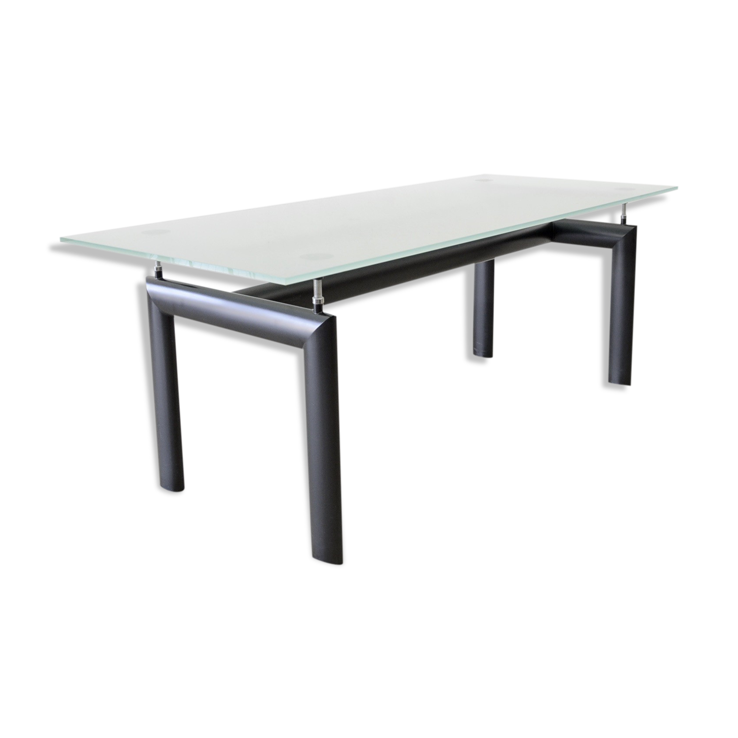 Dining table LC6 by Le Corbusier, Cassina edition 1928