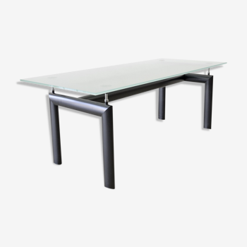 Dining table LC6 by Le Corbusier, Cassina edition 1928