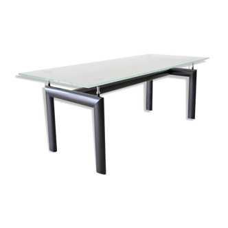 Dining table LC6 by Le Corbusier, Cassina edition 1928
