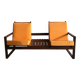 Modular solid wood canapé - 1960s
