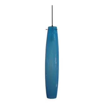 Blue tech lamp, Murano crystal, Vetreria Vistosi, 70's – Italy