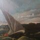 Ships in a Storm, oil on canvas, late 17th century
