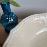 Beige opaque porcelain bowl