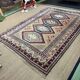 Large handmade wool Iranian carpet
