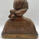 Art Nouveau bust by Gustave Van Vaerenbergh