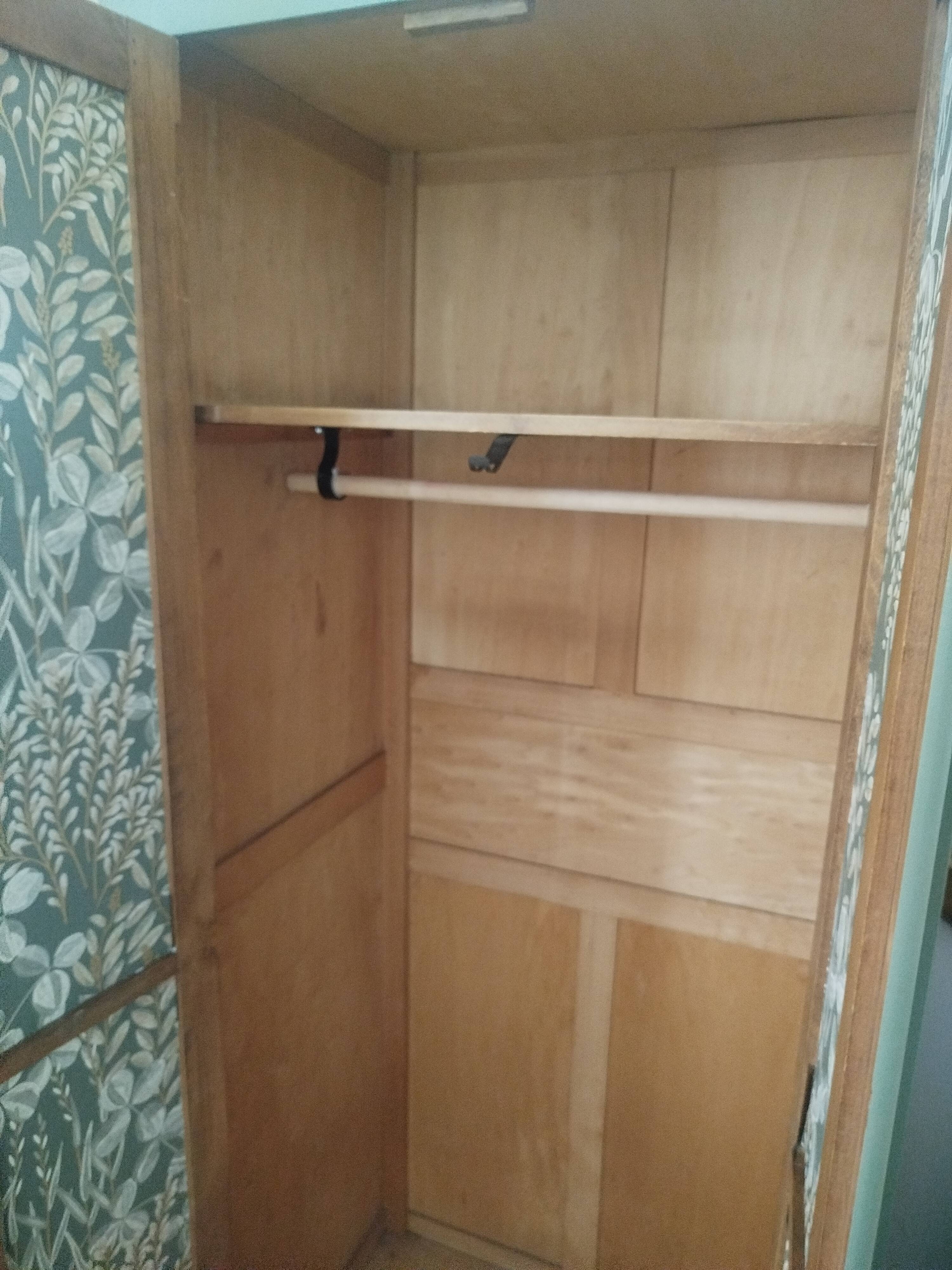 Renovated vintage Parisian wardrobe