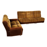 Vintage 1970s modular sofa set