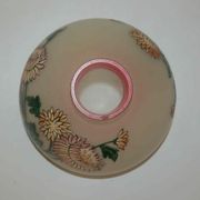 Vase art nouveau en verre émaillé