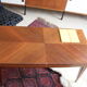 vintage coffee table with up and down system, dining table up to 10 people