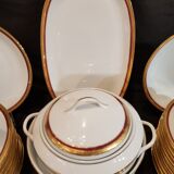 Limoges porcelain table service 44 pieces