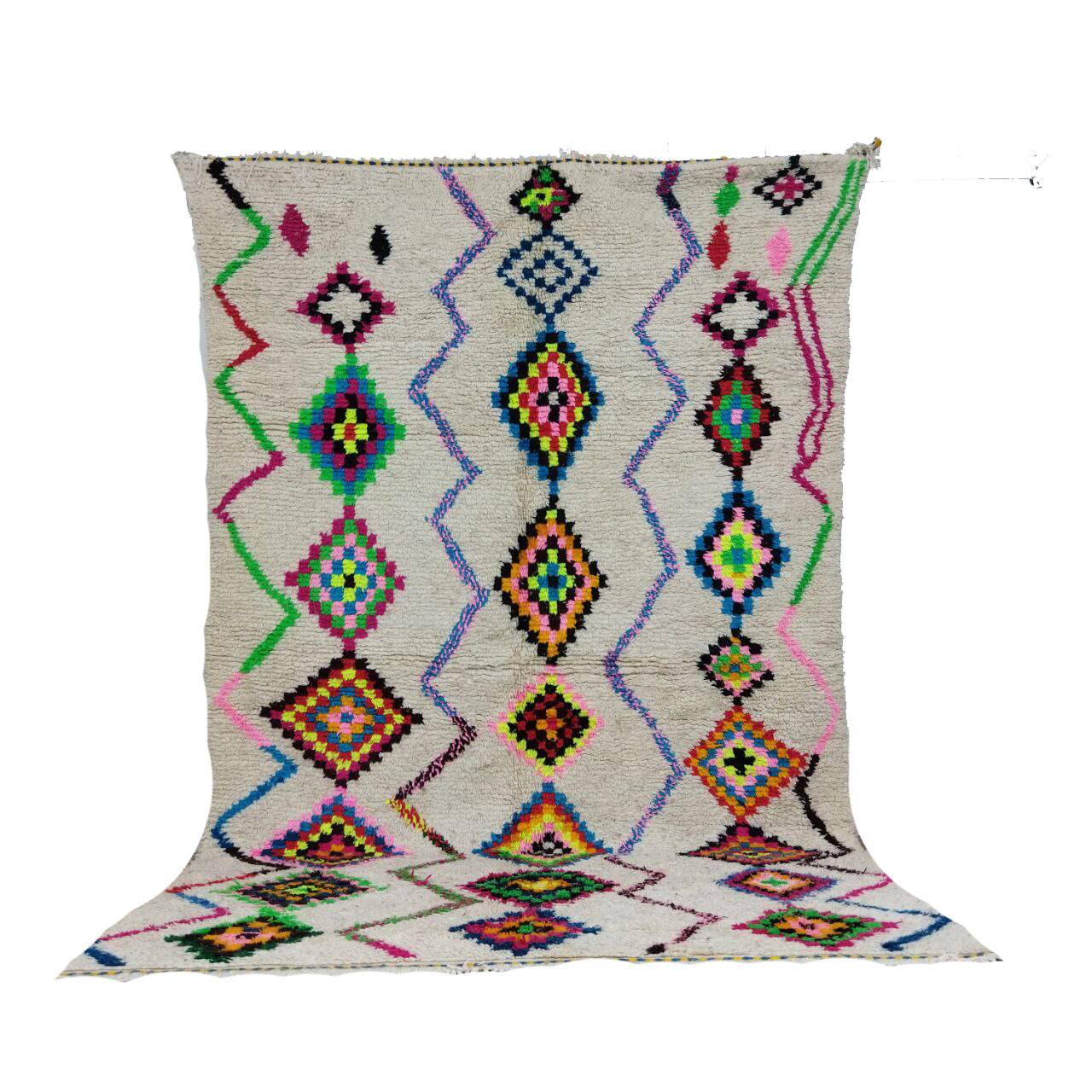 Handmade Moroccan Berber rug 260 X 162 CM