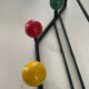 Wall coat rack