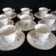 L. Bernardaud & Cie. - Limoges porcelain coffee set, Pompadour model, 1900s - 1927s