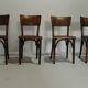 Pub Chairs from Thonet H-48, 1930s, Set of 4