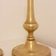 Old golden candles-candelabra bronze