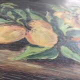 Orange oil canvas at the end of the 19th century