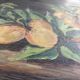 Orange oil canvas at the end of the 19th century