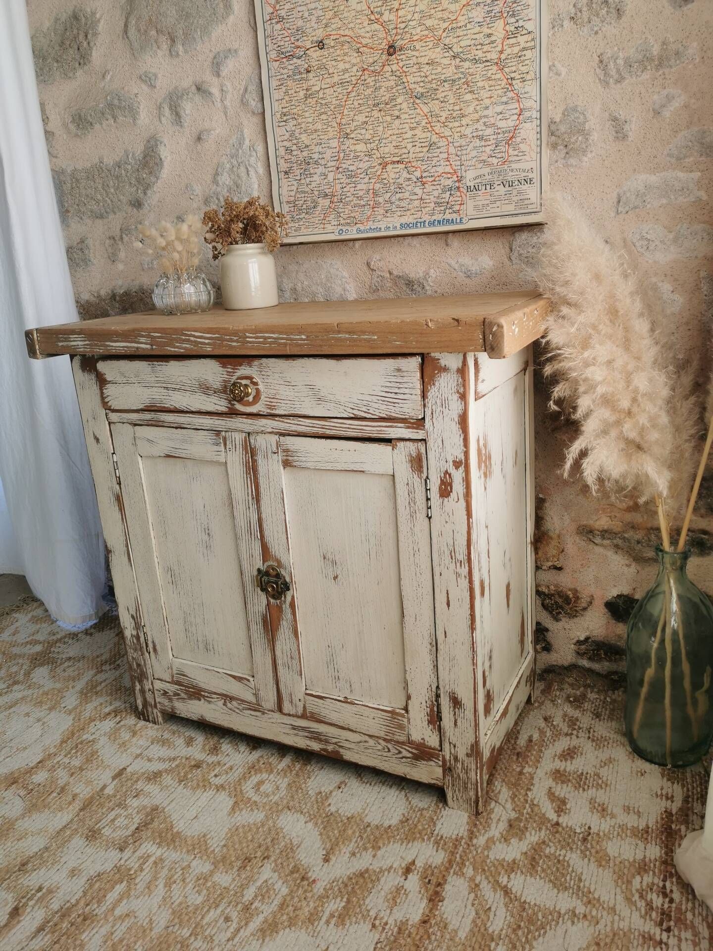 Small workbench, antique trade furniture