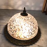 Early 20th century crystal ceiling light