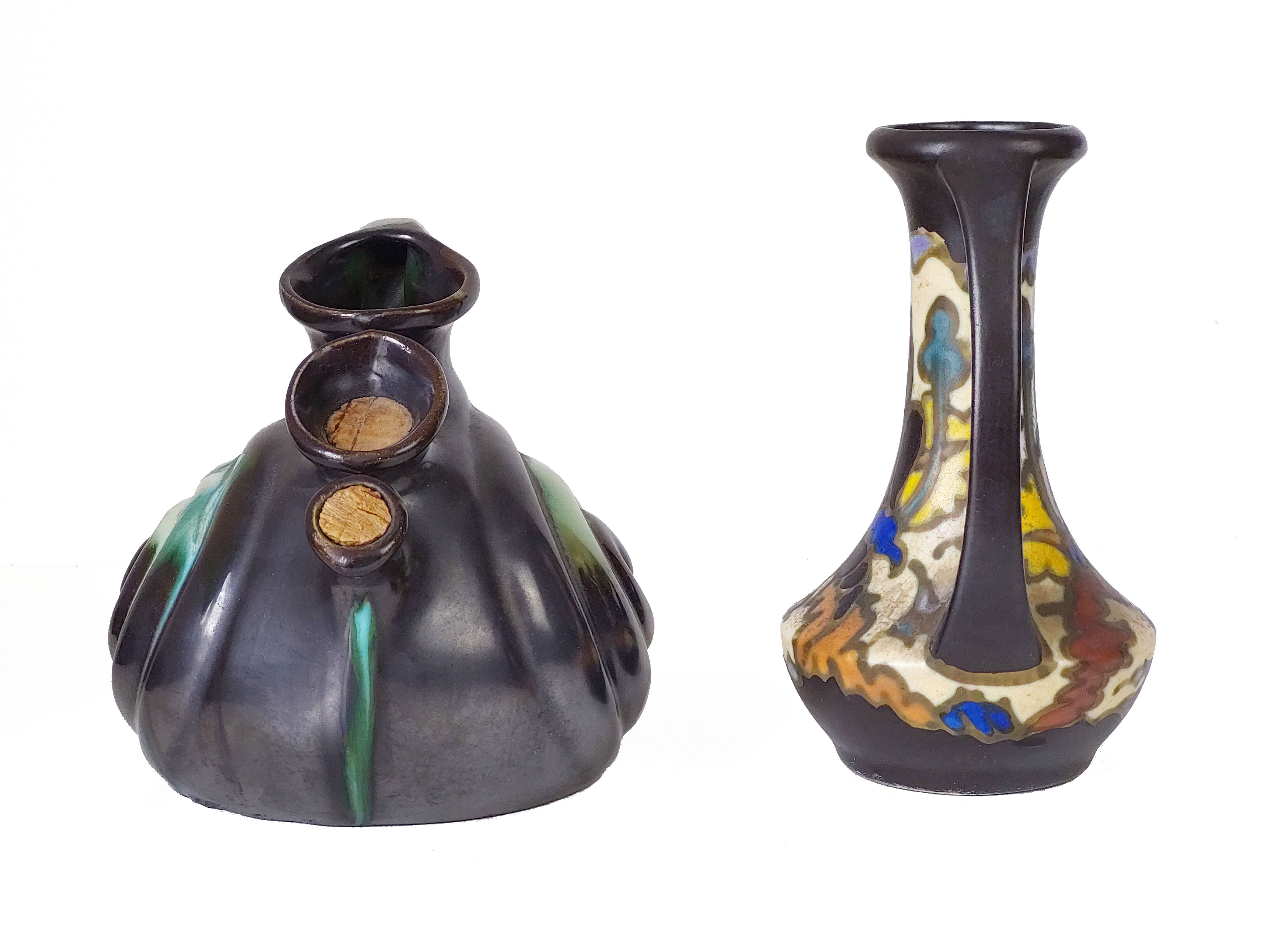 Two ceramic vases