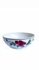 Vintage salad bowl HBCM Luxeuil model opaque porcelain