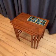 Side tables, 1960s, Denmark, set of 3