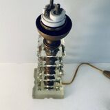 Art deco glass lamp base