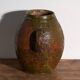 Ancient pot with two handles in glazed ceramic – Central Europe, around 1920
