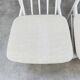 2 Scandinavian chairs with white bars from the 60s