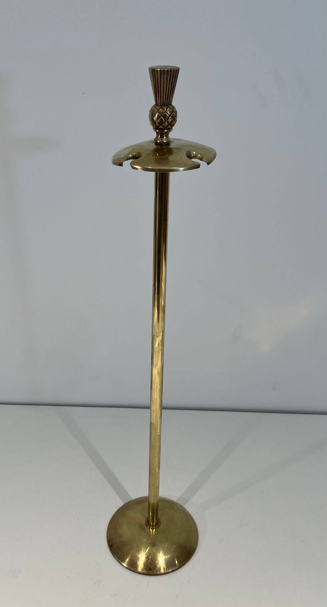 Neoclassical Brass Fire Necessity Model Pineapple, in the Go