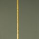 Scandinavian chandelier in mahogany wood and brass
