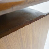 Bureau en teck du milieu du siècle, Pays-Bas des années 1960