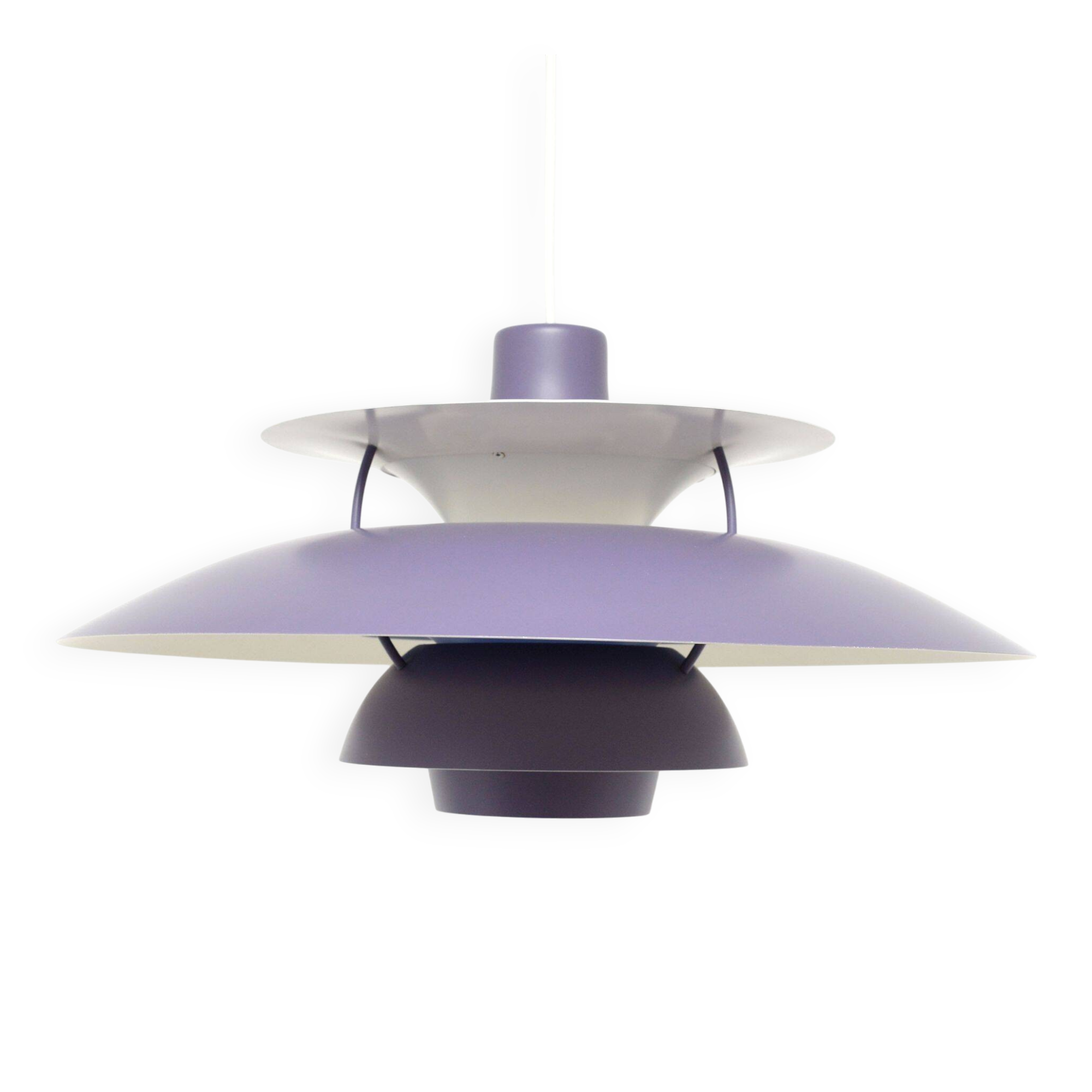 Lavender PH5 lamp, P. Henningsen for L. Poulsen, vintage 1960s